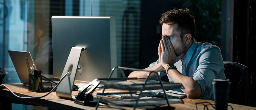Man Concerned About IoT Security Risks